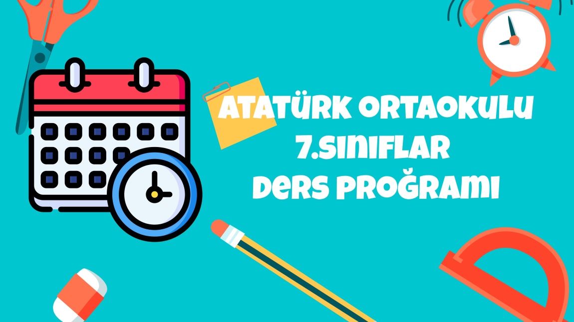 2024-2025 eğitim öğretim yılı 7.sınıf ders proğramı